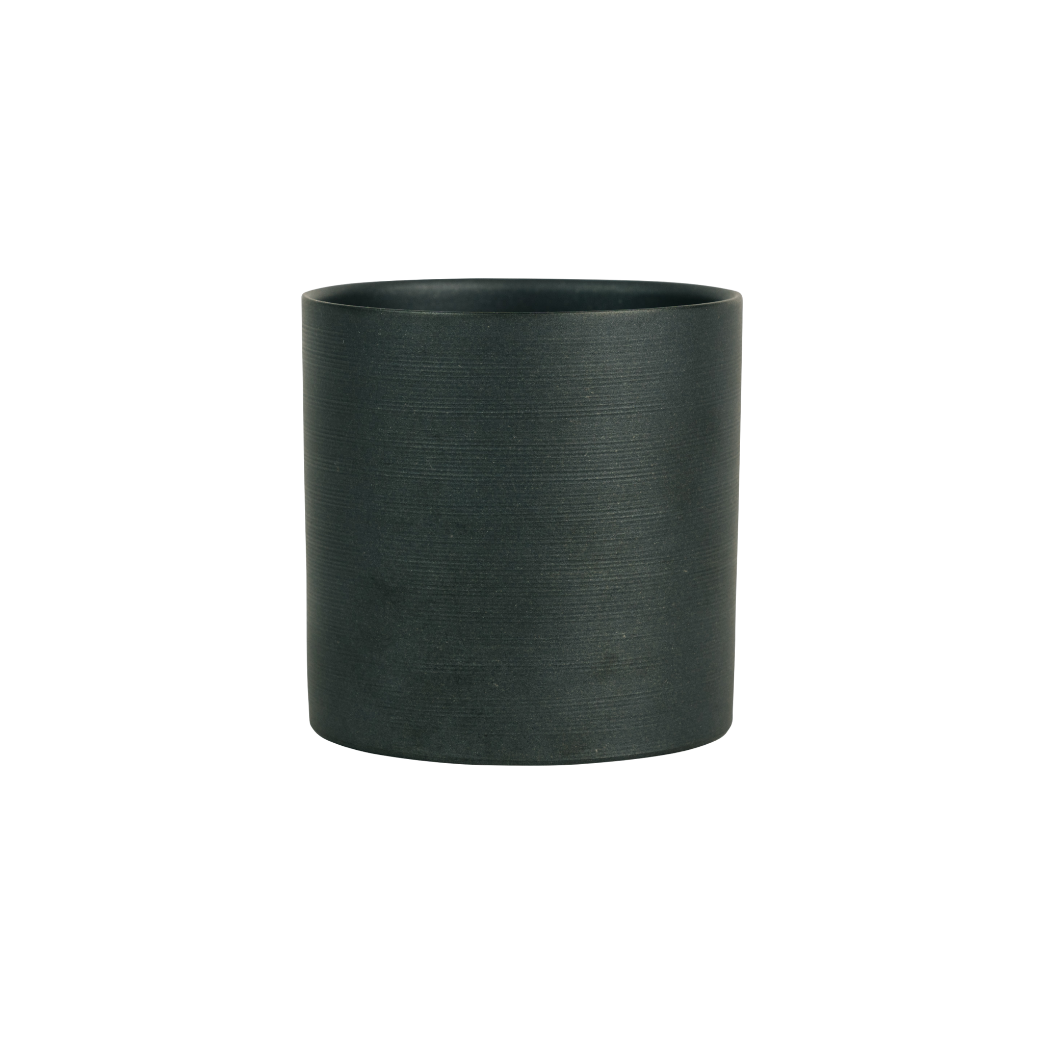 Black Cylinder Teacup – Tekuno